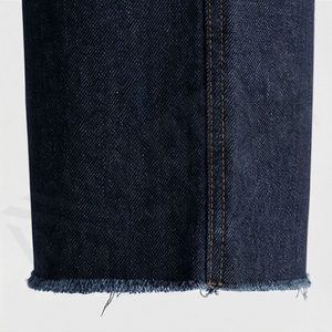 Customizable Wholesale <b>Women</b> Denim <b>Jeans</b> Sand Wash Breathable Dip Dye Ripped Frayed Straight Premium Trendy Fashion Trousers - Product Image 6