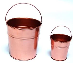 แจกันทองเหลืองติดผนังตามขนาดของตกแต่งบ้านสมัยใหม่แจกันดอกไม้ติดผนังทำจากทองเหลืองขนาดมาตรฐาน - Product Image 5