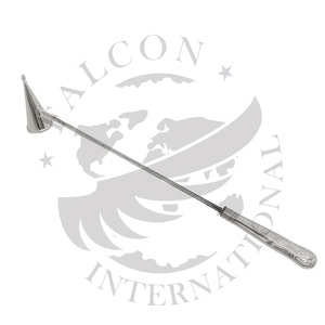 Extintor de vela de acero inoxidable pulido de 16cm, soplador de vela, fácil de apagar la llama - Product Image 1