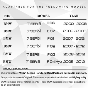 Engranaje de ajuste del motor del asiento para BMW Serie 5, Serie 7, X5, X6 Phantom (envío desde el fabricante de Turquía) Código de producto: SP2202 - Product Image 4