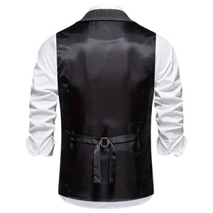 Chaleco Formal para Hombre, 100% Nailon, Ligero, Transpirable, Impermeable y Resistente al Viento, para Fiestas al Aire Libre y Uso en la Oficina - Product Image 2