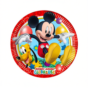 Assiettes jetables Mickey Mouse Clubhouse 19,5 cm 6 pièces Fournitures de fête - Product Image 2