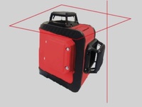 Niveau laser industriel HIKARI HK-1360N rouge 360° + 1 vertical, précision 1 mm/5 m, protection IP54