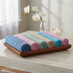 Wholesale MYT-EX Brand 100% Turkish Cotton Hotel Spa Linen Turkish Cotton Bath and Face <b>Towel</b> Wholesale 450 GSM - Product Image 5