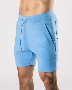 Wholesale High Quality Men's <b>Fleece</b> <b>Shorts</b> Customized Breathable 100% Cotton Solid Pattern High Street Style Made in Pakistan - Product Image 1