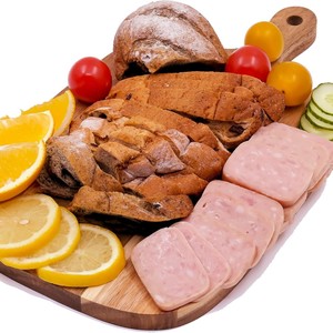 Tabla de Quesos Ecológica de Bambú Natural con Bandeja para Servir Charcutería, Apta para Lavavajillas, Tabla de Cortar de Madera - Product Image 4