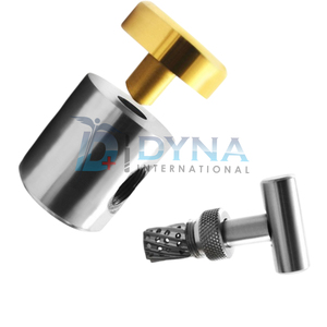 Juego de 3 herramientas de instrumento de fuente de alimentación Manual Dental, trituradora de huesos, mazo Morselizer, certificado CE - Product Image 2