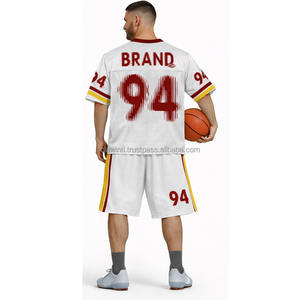 Camiseta de Fútbol Americano Personalizada, Regalo para Hombres, Mujeres, Jóvenes y Niños, Fanáticos del Deporte, Nombre del Equipo Impreso y Cosido - Product Image 2