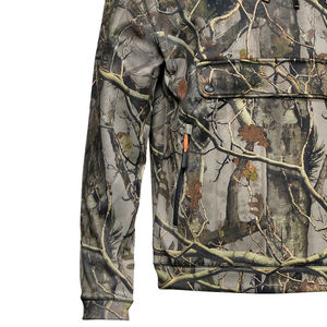 Insulated Thermal Hunting <b>Jacket</b> <b>Waterproof</b> <b>Camo</b> Softshell Hooded Tactical Fleece Coat for Winter Outdoor Hiking & Cold Weather - Product Image 3