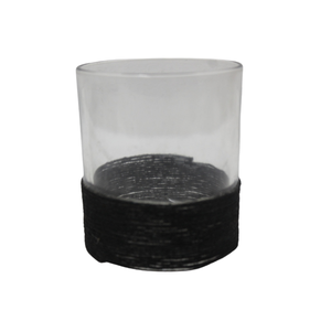 Décoration de la maison attrayant verre clair enduit miroir mosaïque fini forme ronde support votif nouveau Design vide bougie pot - Product Image 5