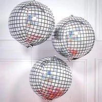 Ballons en feuille à thème disco funky Atpata pour fête dansante