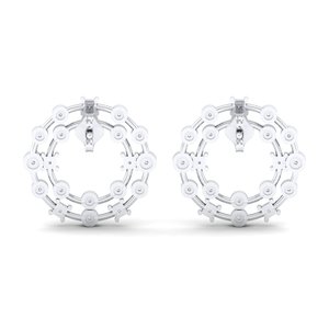 Pendientes de Diamantes Cultivados en Laboratorio REYES CVD HPHT con Cierre de Rosca para Mujer, Precio al por Mayor, Plata de Ley 925, Joyería Fina para Boda - Product Image 4