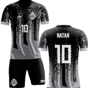 Uniforme de volley-ball pour jeunes joueurs impression par sublimation colorée tissu en polyester de haute qualité coutures durables faites pour les écoles - Product Image 1