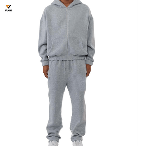 Men's High Quality 100% Cotton <b>Zip</b>-<b>Up</b> Winter Hoodie Customizable Print Logo 3D Plain Patterns Breathable Design Multiple Colors - Product Image 2