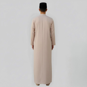 Wholesale Direct Jubah Women Casual Autumn Knitting Moden Pleated Chest Ironless Kain Sejuk Regular Fit Raya 2025 Ready Stock - Product Image 4