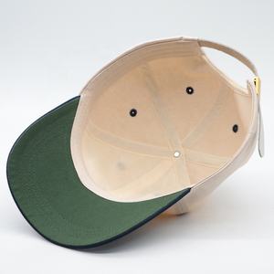 Outdoor Casual Unisex Customised Classic Two Tone 6 Panel Cotton Unstructured Embroidered Curved Brim <b>Baseball</b> <b>Cap</b> - Product Image 6