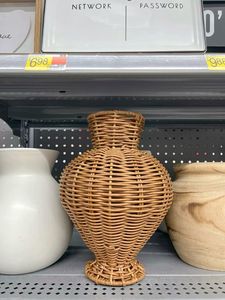 Meilleure vente en métal bambou fait à la main rotin grands Pots de plantes jardinières intérieur extérieur jardin grand planteur Pots panier en rotin - Product Image 6