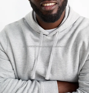 Sweat-shirt en coton biologique Streetwear Sweat-shirts haut de gamme Doublure thermique Tissu en molleton français de haute qualité Approvisionnement en gros - Product Image 6