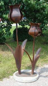 <b>Metal</b> Garden <b>Stake</b> in Flower Shape or in Customized Design With Export Quality Garden <b>Stake</b> in Wholesale Prices - Product Image 3