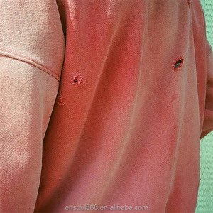 เสื้อสเวตเตอร์แบบสวมหัวสำหรับทุกเพศเสื้อมีฮู้ดโอเวอร์ไซส์ผ้าฝ้ายขนแกะหนาออกแบบโลโก้ได้ตามต้องการ - Product Image 5