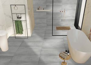 COSMO SILVER 600x1200mm Azulejos de porcelana tallada de estilo europeo moderno Acabado mate para baño Villa Interiores escolares Pisos - Product Image 2