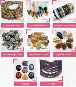 Fabriqué à la main qualité superlative Unique belle conception 300 puces argent magnat pierre précieuse cristal arbre de vie attire la chance - Product Image 6