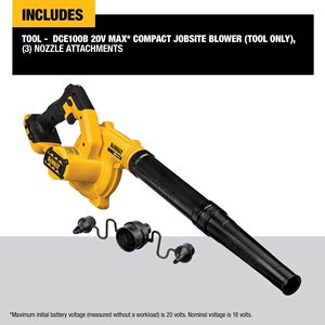Kit Profesional de 2 Herramientas: Soplador a Batería y Taladro Inalámbrico con Portabrocas sin Llave y Velocidad Variable para Uso Profesional - Product Image 6
