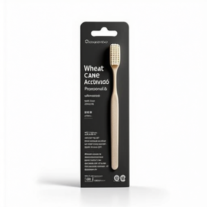 Brosse à dents promotionnelle écologique en canne à blé - Product Image 2