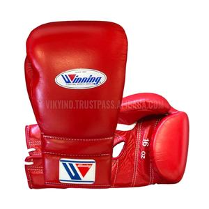 Guantes de boxeo de alta calidad, guantes de entrenamiento de cuero genuino - Product Image 1