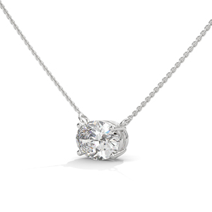Pendentif de luxe en bijouterie fine avec diamants de laboratoire sertis en argent, parfait pour collection personnelle ou cadeaux spéciaux - Product Image 2