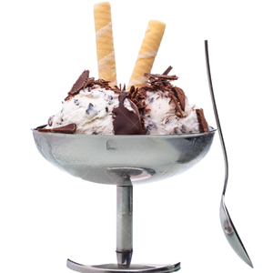 ไอศครีมผู้ถือถ้วยที่มีคุณภาพพรีเมี่ยมไอศครีมที่วางถ้วยในสแตนเลสที่สง่างามสำหรับบ้านโรงแรมร้านอาหารที่ให้บริการใช้ - Product Image 1