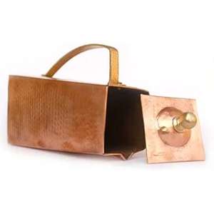 Square Shape Decorative Copper Jug Water Serving Pot Antique Brass Knob Lid European Stylish Jugs Pure Copper Water <b>Kettle</b> TCD - Product Image 2