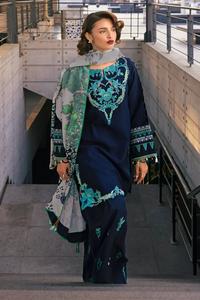 Robes en cuir brodé pêche pour femmes, très demandées, prix de gros, vêtements d'hiver pakistanais, salwar kameez pour femmes - Product Image 5