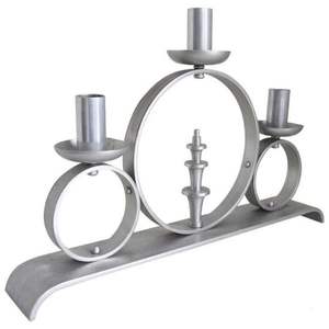 Elegant Embossed Designing Table Decoration <b>Candle</b> <b>Holder</b> Superior Quality Metal <b>Mirror</b> Polished Silver Plated <b>Candle</b> <b>Holders</b> - Product Image 2