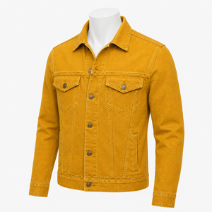 Chaqueta de Mezclilla para Hombre, Diseño Moderno, Tejido Resistente, Construcción Cómoda, Ideal para Uso Diario y Casual - Product Image 3