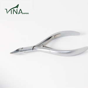 Pince à ongles longue durée Vina VNN-666-GC lame tranchante grise en acier au carbone durable pour manucure coupe-ongles et doigts - Product Image 5