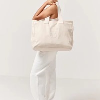 Sac de plage en toile pour femmes, impression personnalisée en gros, sac fourre-tout en toile de haute qualité avec couleur unie personnalisée, sac léger
