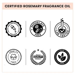 Huile Essentielle de Romarin Bio 30ml Huile Parfumée Pure pour Hydrater, Raffermir et Nourrir la Peau, Soin Corporel et Capillaire au Miel et aux Herbes - Product Image 6