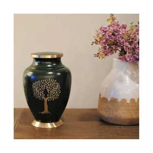 Más vendidos con precio barato Artesanías Urnas de cremación de aluminio Suministros funerarios Diseño personalizado al por mayor con calidad superior - Product Image 5