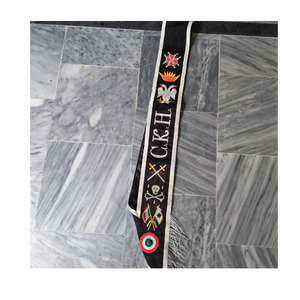 Insignes maçonniques, ordre du collier de la franc-maçonnerie, rit de la franc-maçonnerie écossaise, collier en or avec ruban noir, Grand Loge de Malte, prix bas en 2026 - Product Image 3