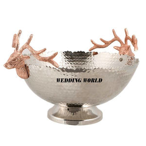 ชุดชามช็อคโกแลตสองชิ้นสีทองชามแนวหวานออกแบบได้ตามต้องการทรง - Product Image 5