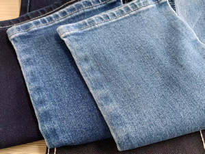 3047 Cotton Pha Trộn Lõi Đôi Bông Căng Heavyweight Cao Cấp Chất Liệu Bền Denim Vải Cho Quần Jean Quần Áo - Product Image 3