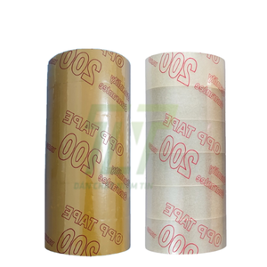 เป็นกลุ่มเทปคริสตัลใสสีสันสดใสเทปปิดผนึกกล่องบรรจุเทปบรรจุภัณฑ์ - Product Image 1