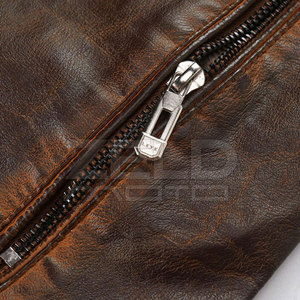 Meilleur design Veste en cuir pour hommes pour l'hiver Design personnalisé Nouvelle arrivée Veste en cuir tendance de haute qualité pour hommes - Product Image 4