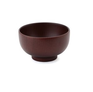 Bol de service en bois naturel de luxe pour salades et fruits, fait main, vaisselle de table pour mariage et maison - Product Image 1