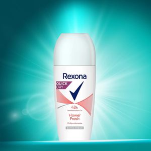 Le déodorant roll-on Rexona Flower Fresh offre un parfum frais, légèrement floral et discret, 6 x 50 ml - Product Image 3