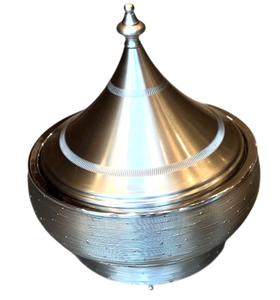 Ollas calientes/cazuelas modernas de diseño con cable hechas a mano personalizadas, suministros al por mayor, platos de frotamiento de comida de Metal de tendencia superior para servir buffet - Product Image 3