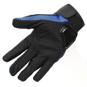 Guantes de moto de cuero para hombre con logotipo de diseño personalizado para uso en entrenamiento Guantes de moto para hombre hechos a medida - Product Image 3
