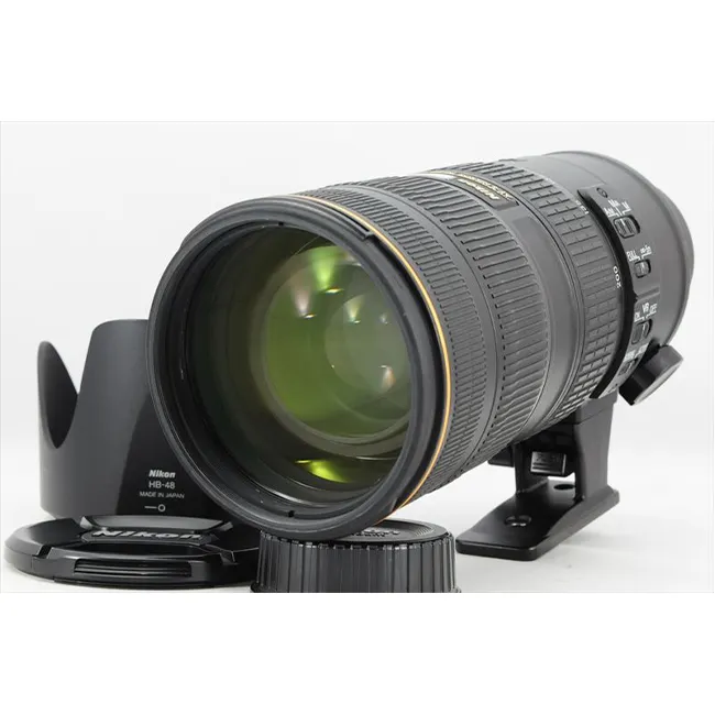 Gebrauchte Nikon AF-S 70-200mm f 2.8G ED VR II Lens Plus Hood mit großer Reichweite