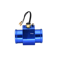 Capteur de température d'eau en aluminium bleu 26MM-40MM à prix d'usine pour jauge de radiateur de voiture et camion